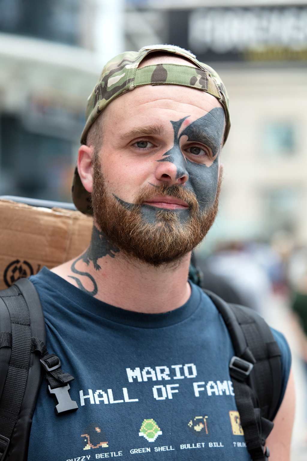 Street portrait of Ben.