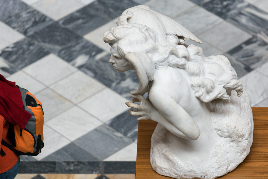 Marble Sculpture by Mary Pownall