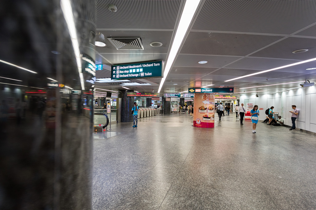 Orchard MRT Station, Singapore